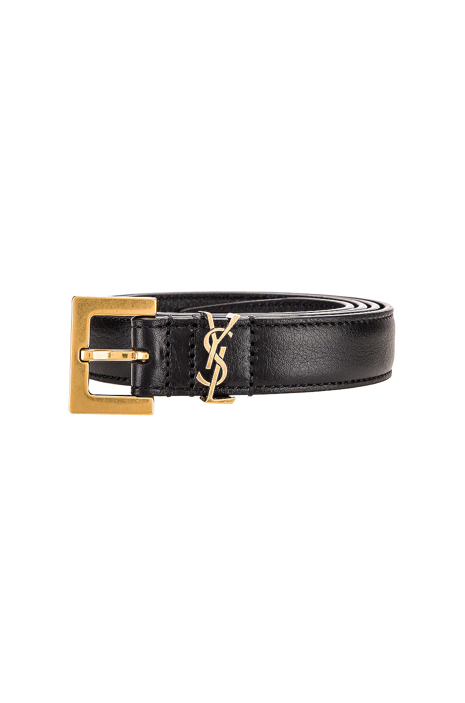 Logo Leather Belt