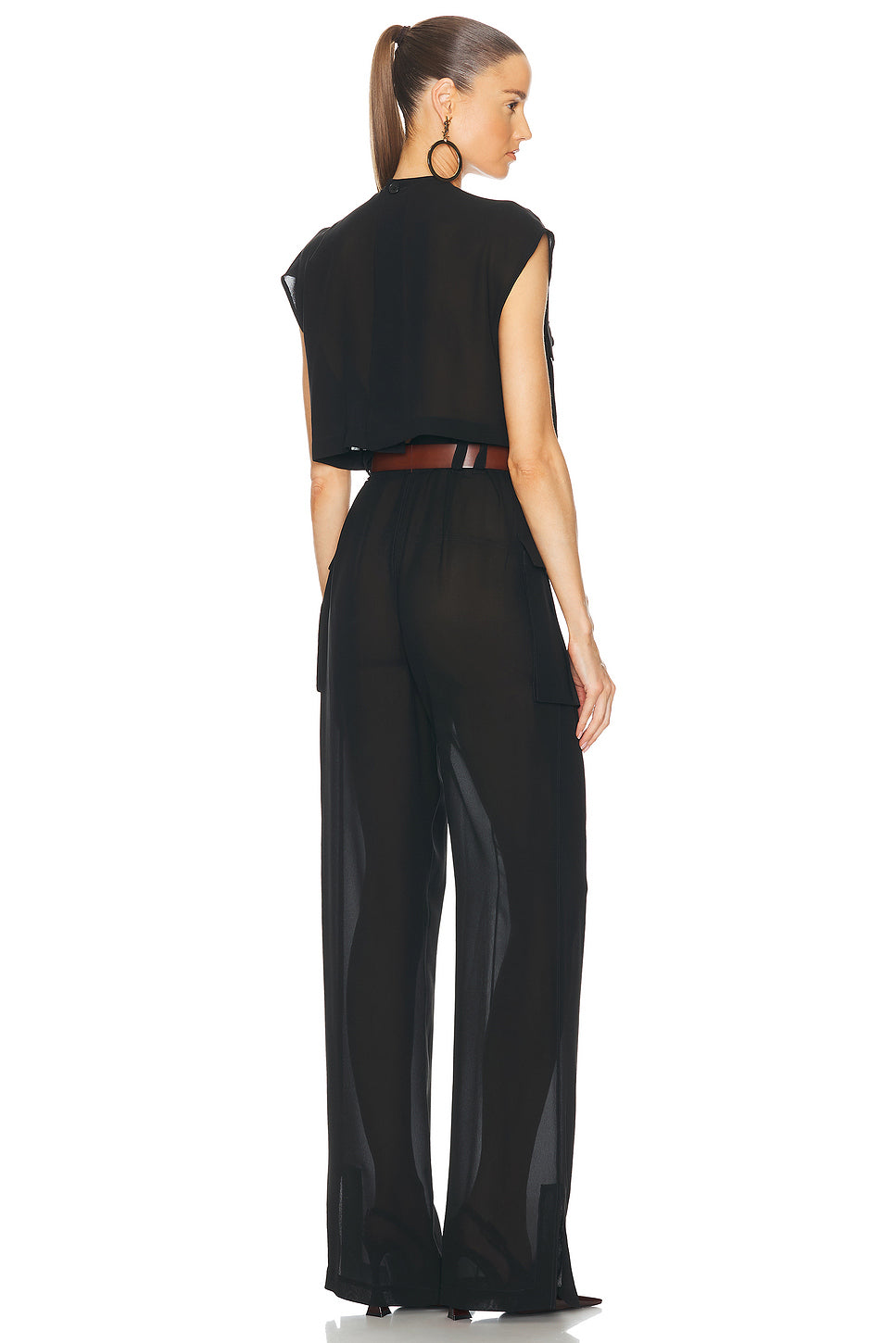 Cap Sleeve Jumpsuit