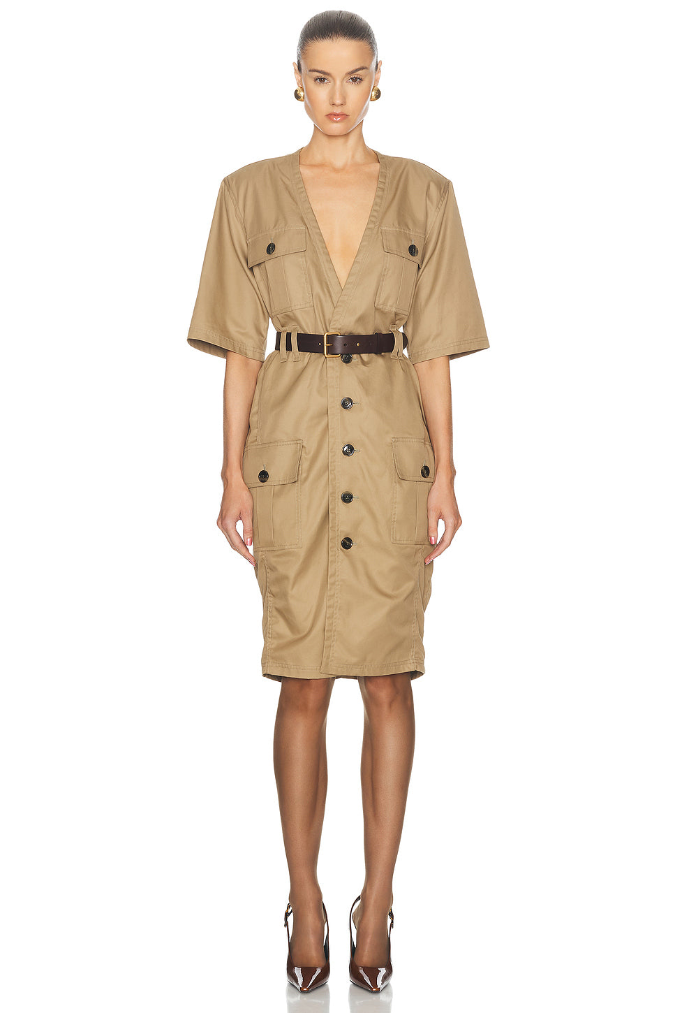 Utility Shirt Dress