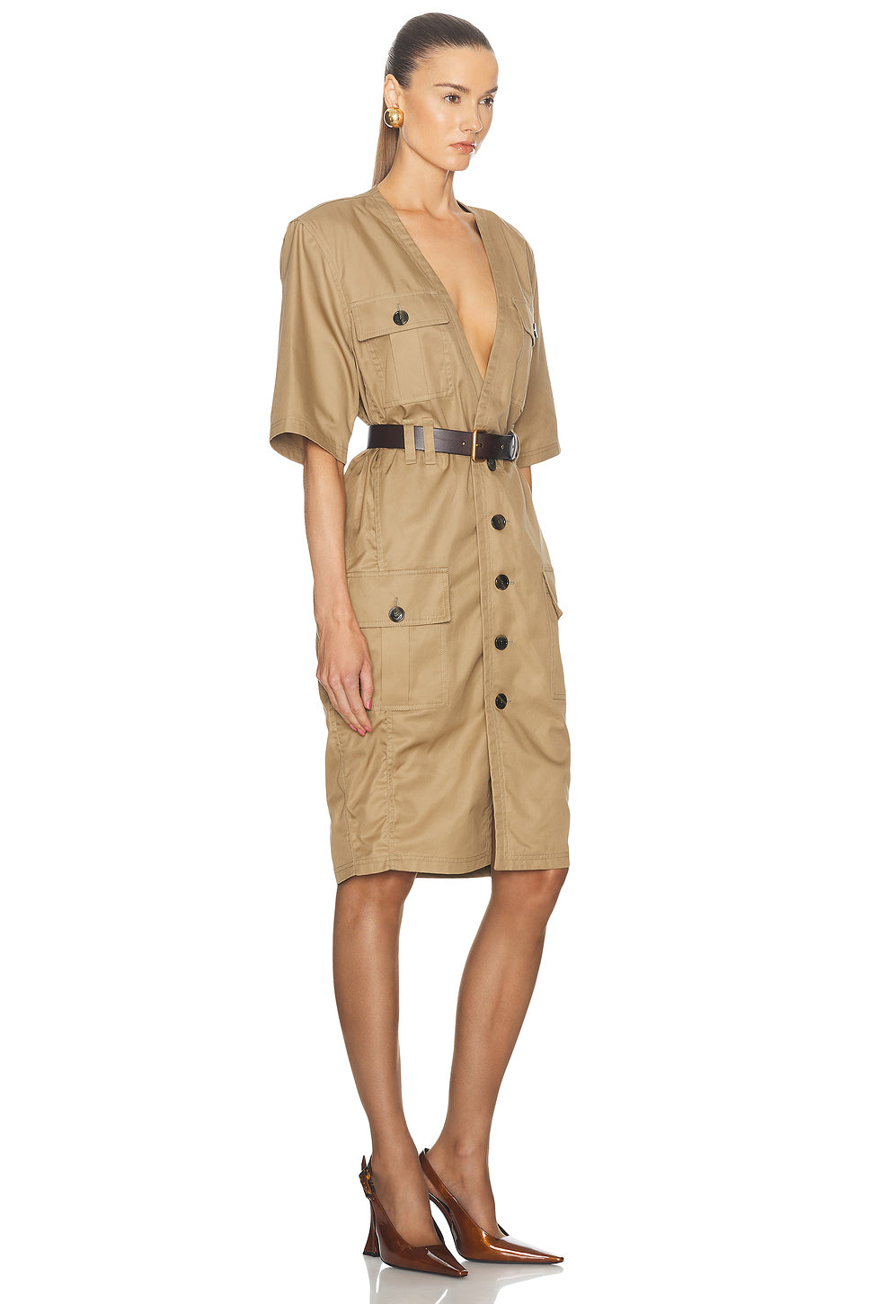 Utility Shirt Dress