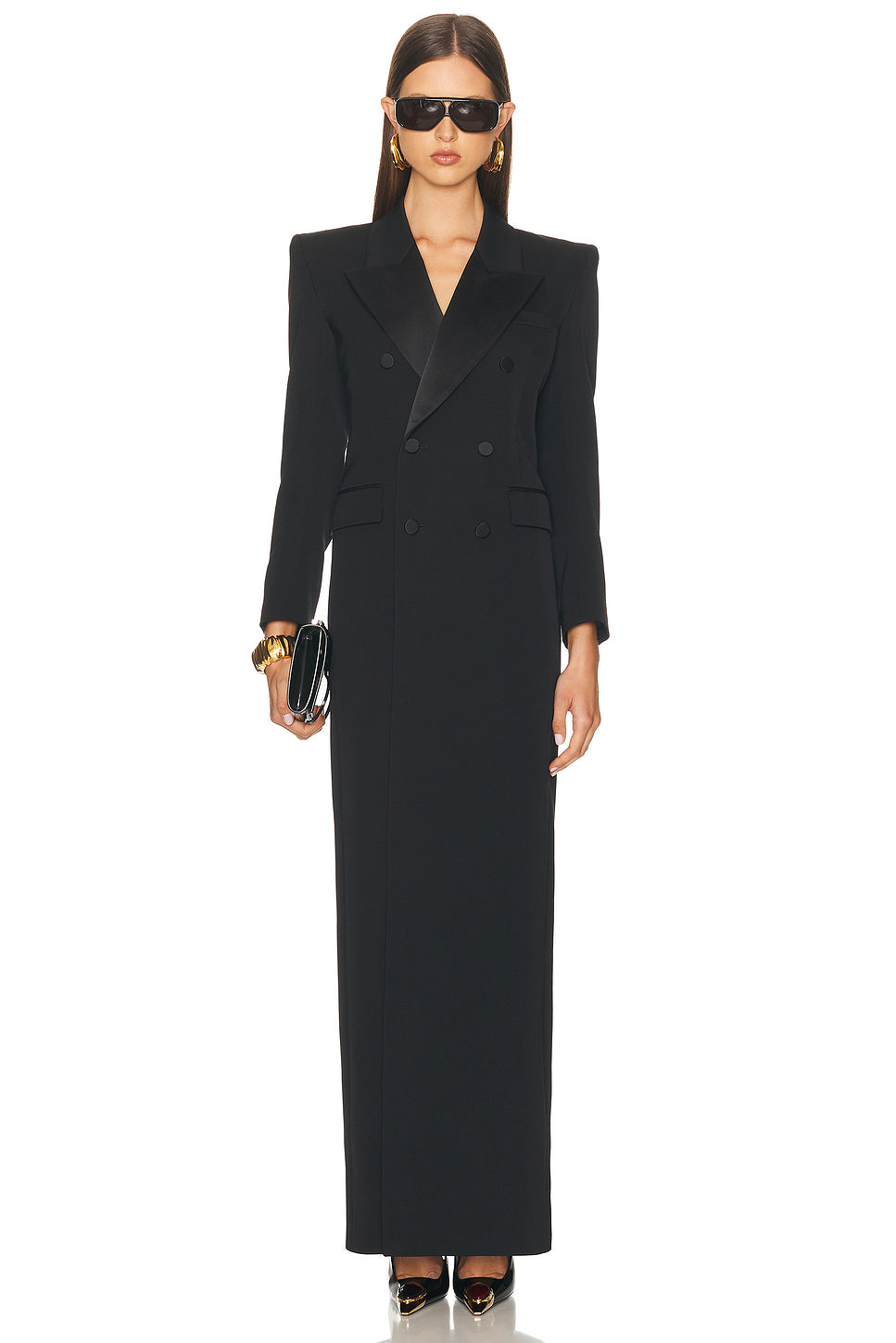 Long Blazer Dress