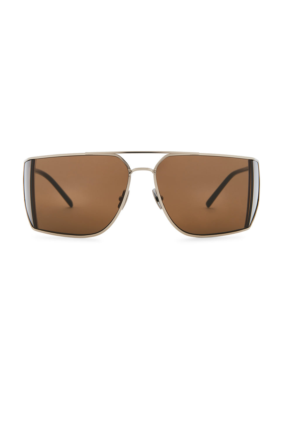 Metal Rectangular Sunglasses