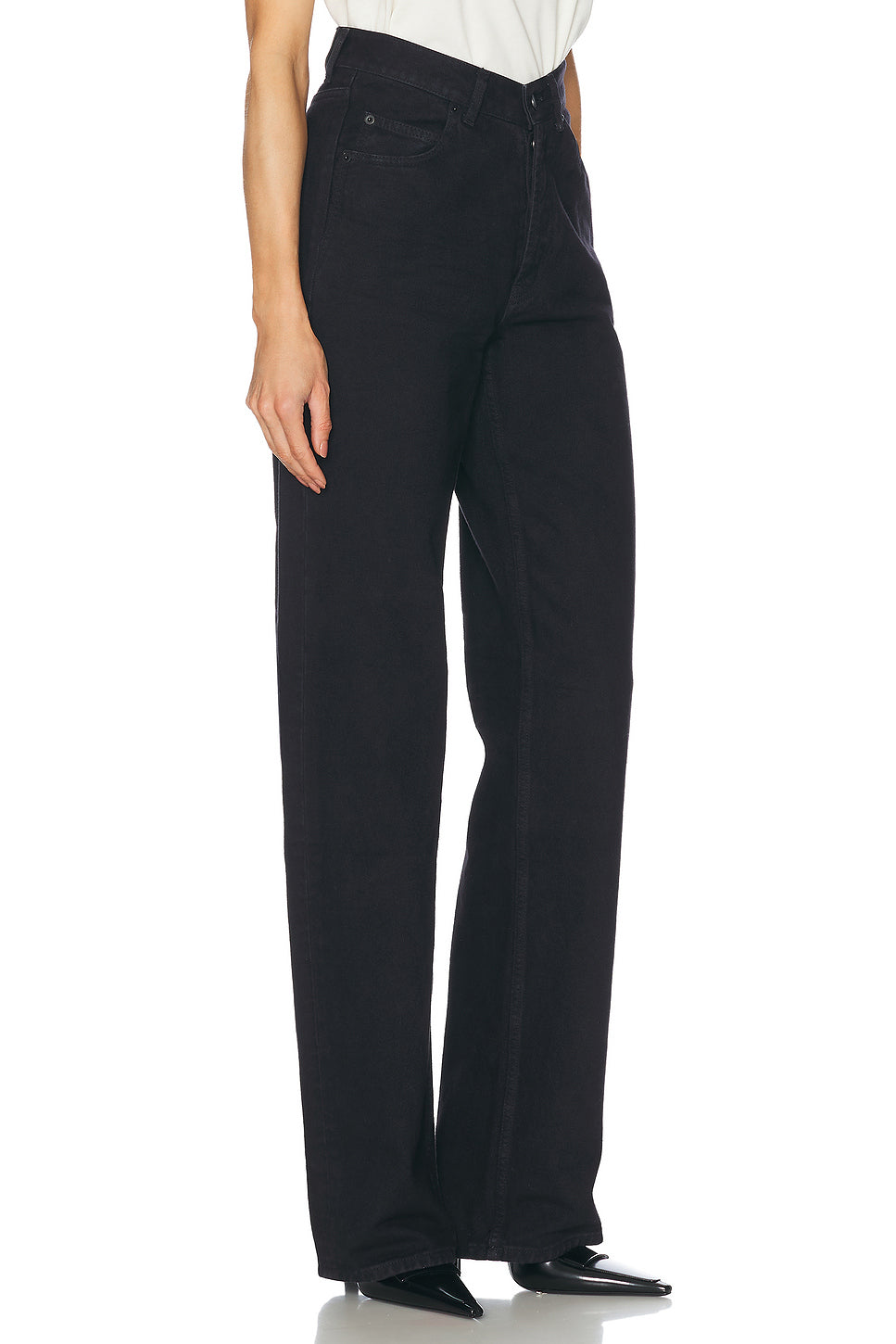 High Waisted Wide Leg Jeans