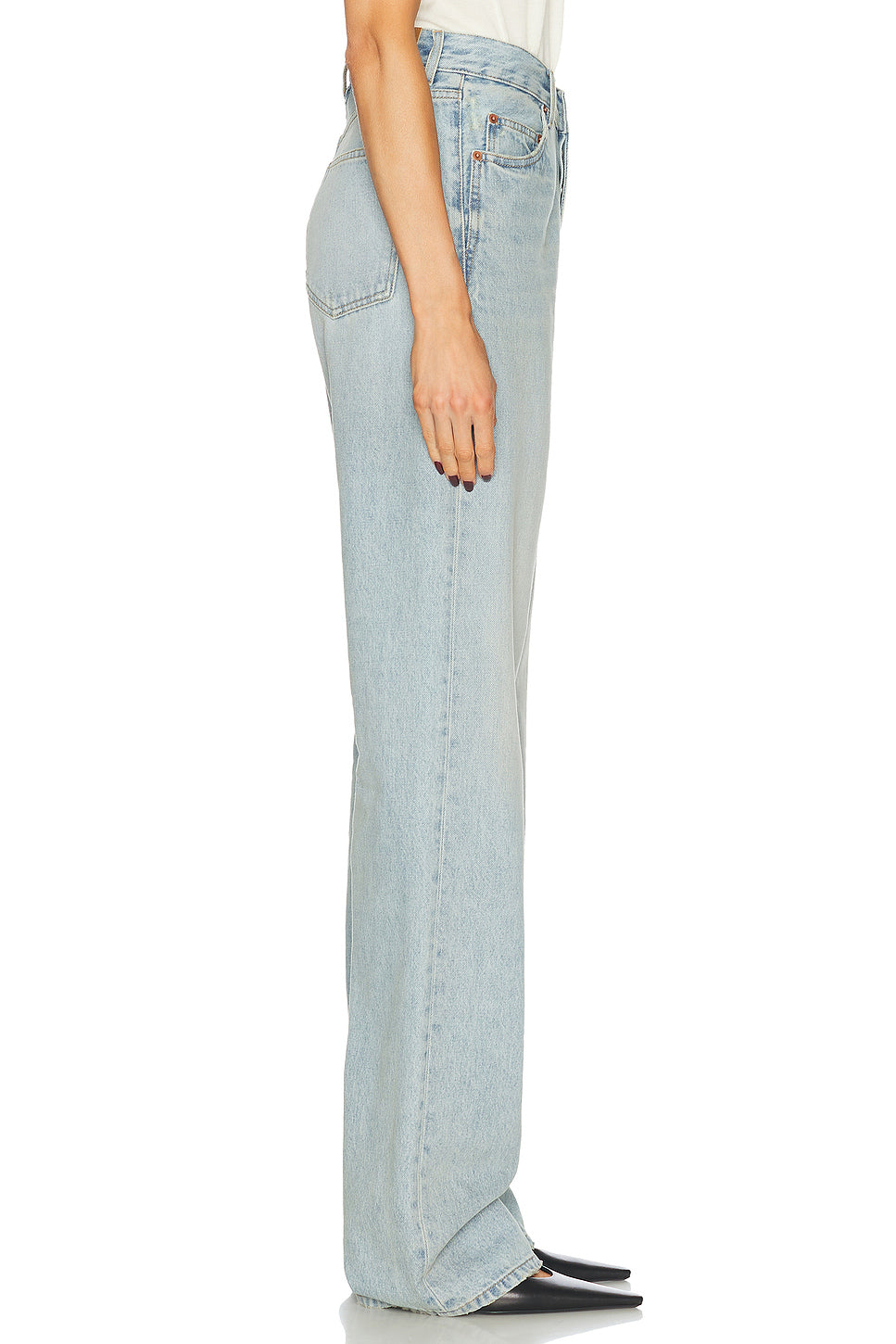 High Waisted Wide Leg Jeans