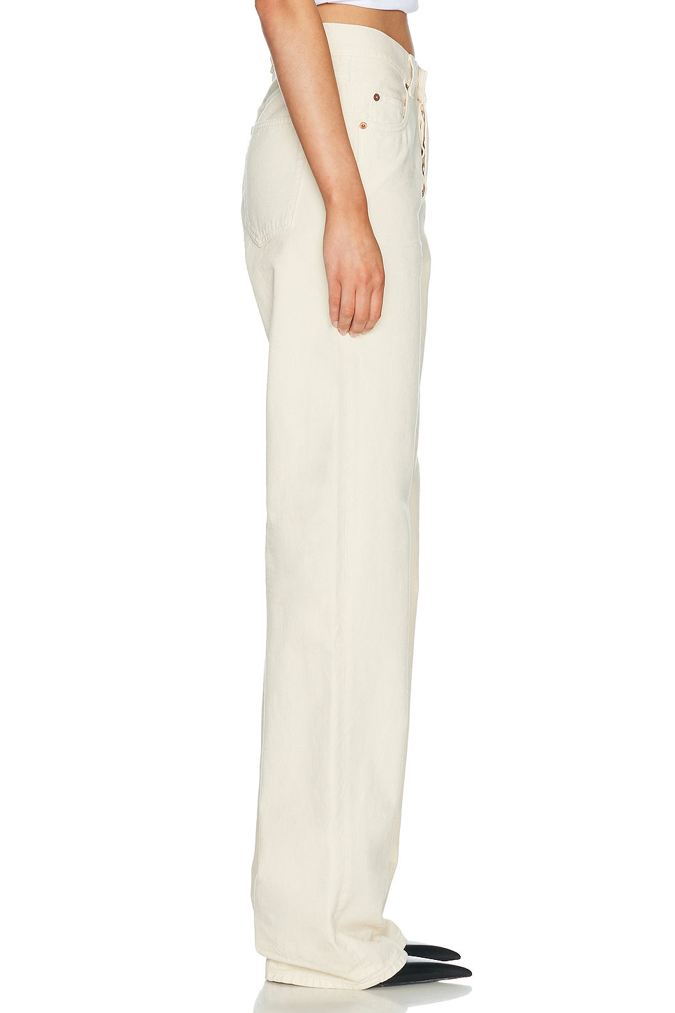 V Waist Wide Leg