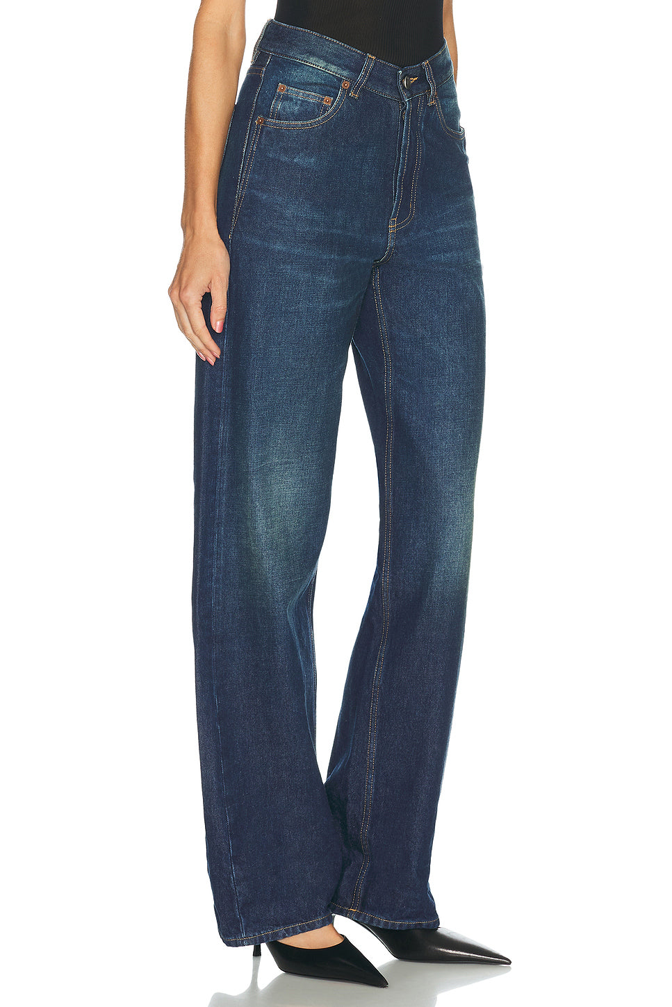 V Waist Baggy