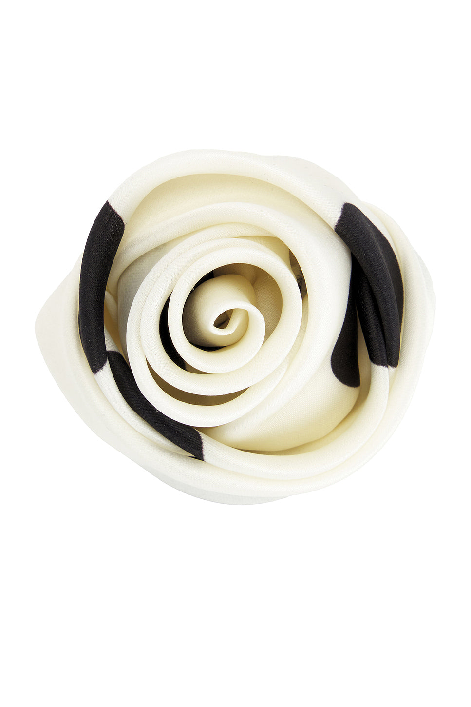 Rolled Rose Brooch