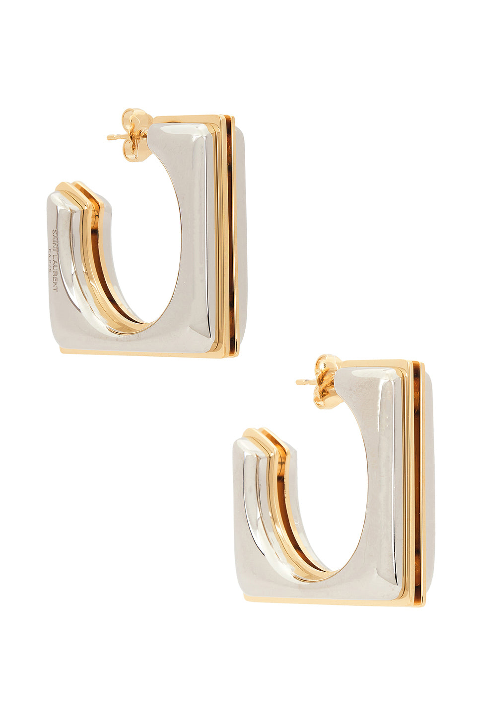 Split Square Earrings