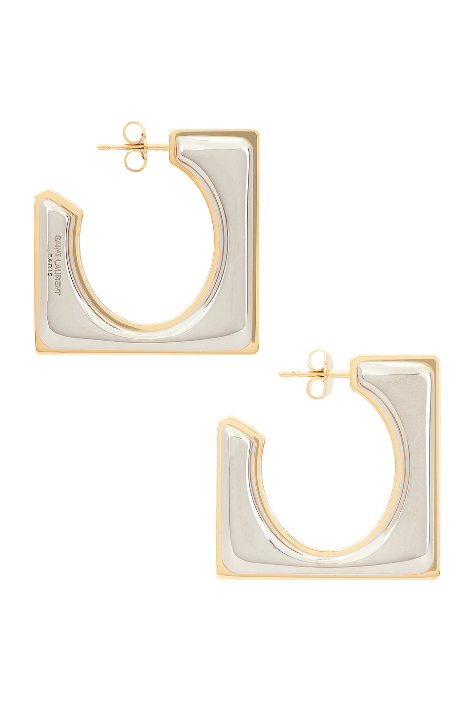 Split Square Earrings