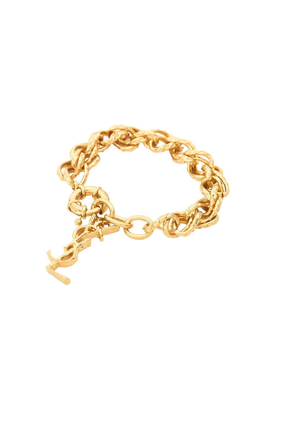 Hammered Chain Bracelet