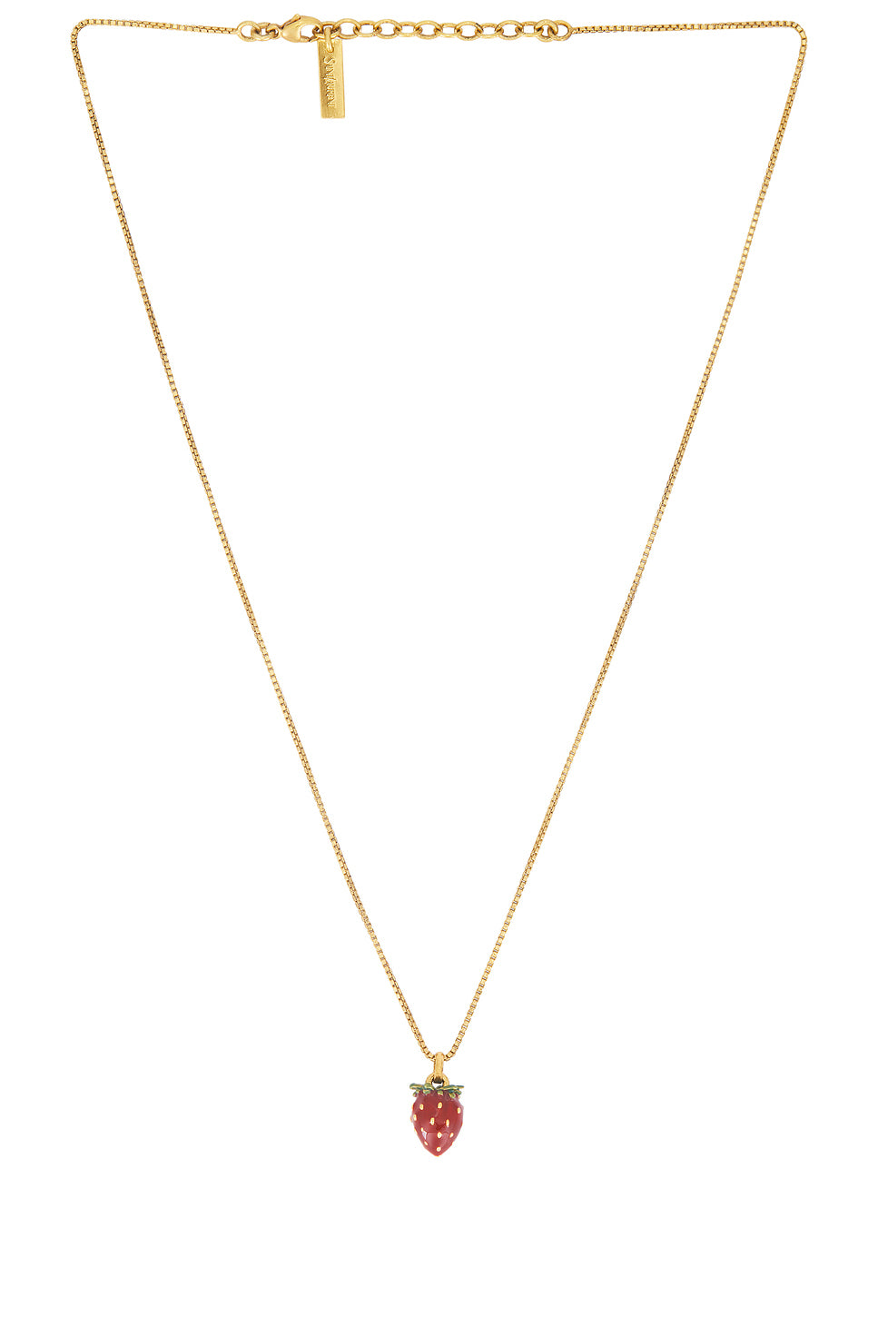 Strawberry Pendant Necklace