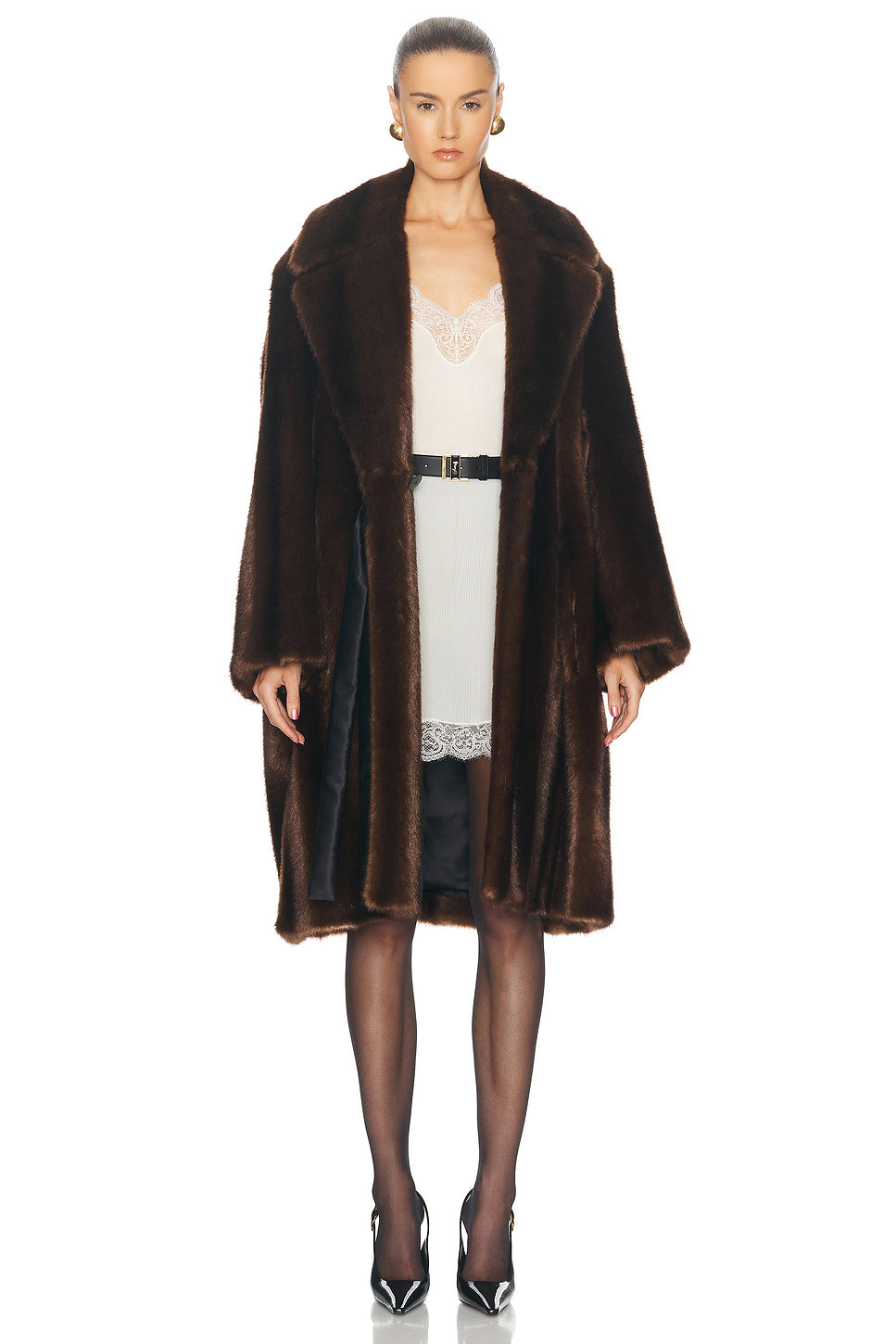 Faux Fur Coat