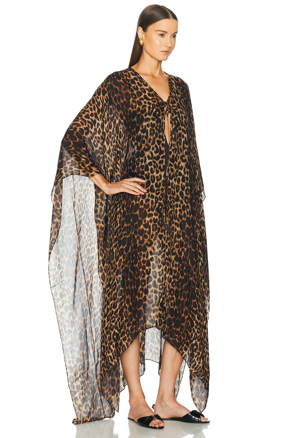Leopard Long Caftan