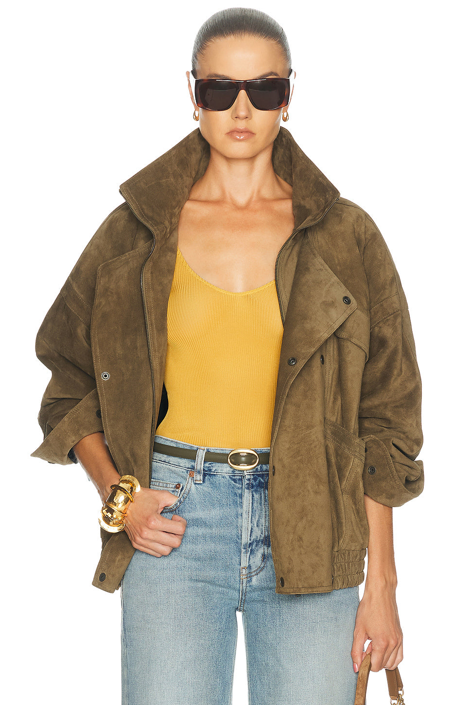 Funnel Neck Jacket