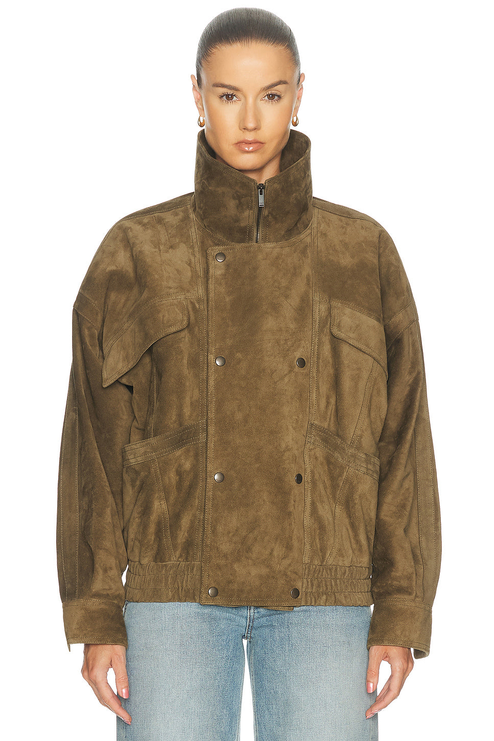 Funnel Neck Jacket