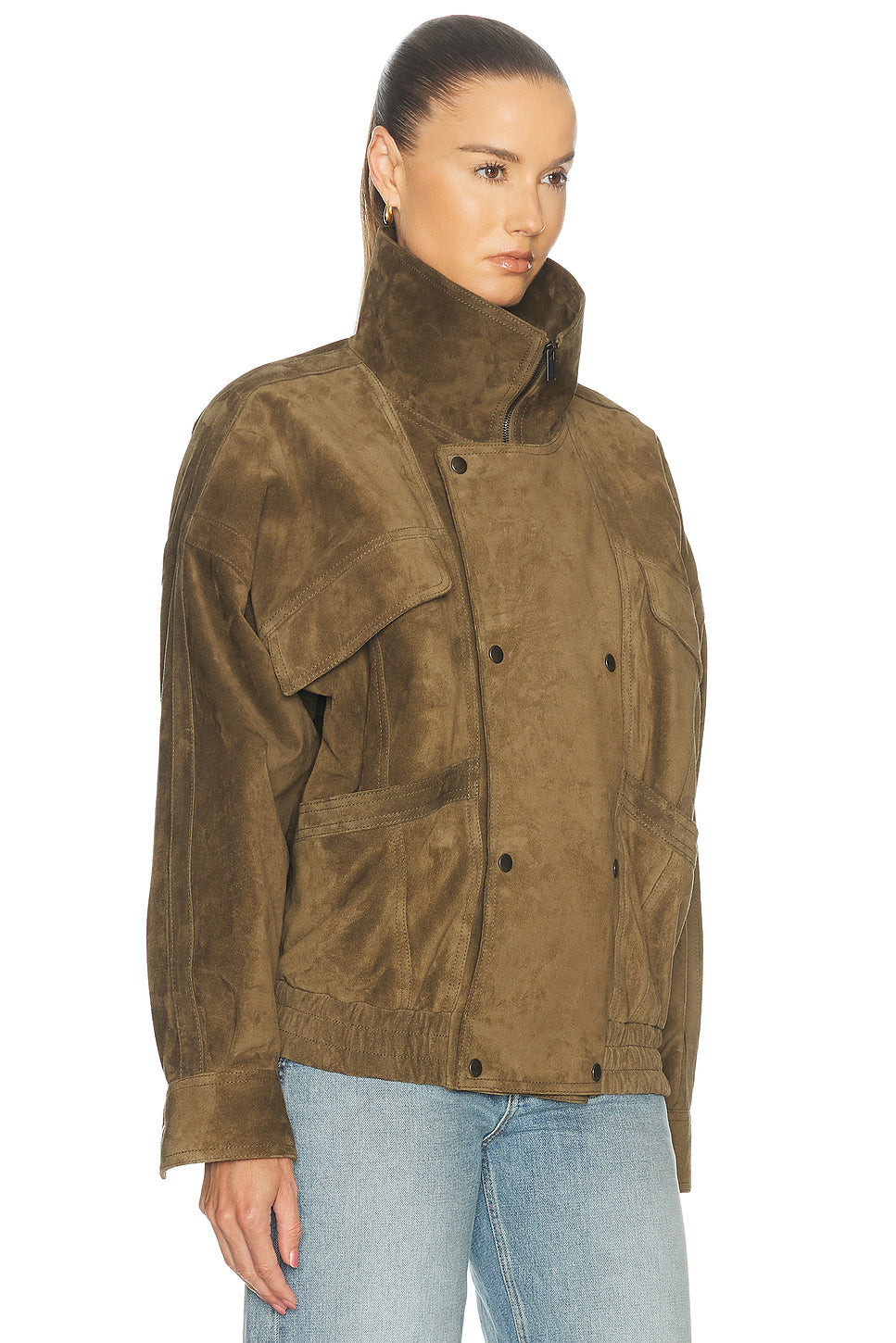 Funnel Neck Jacket