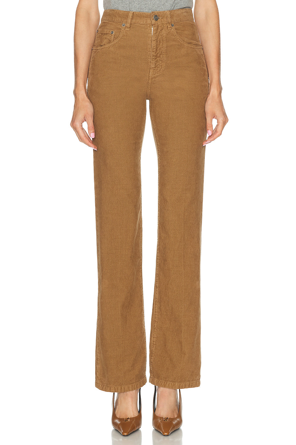Corduroy Wide Leg Pant