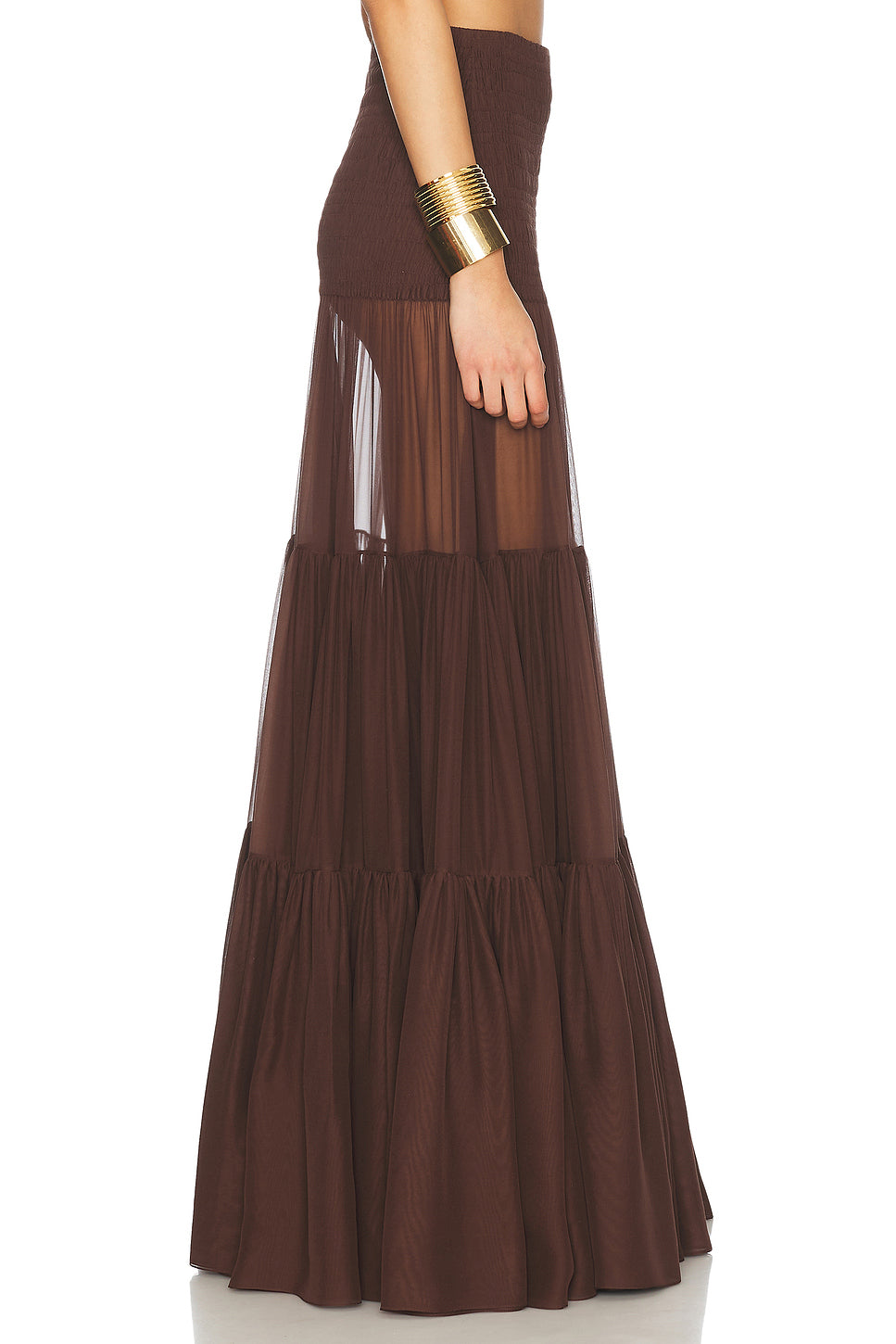 Sheer Maxi Skirt