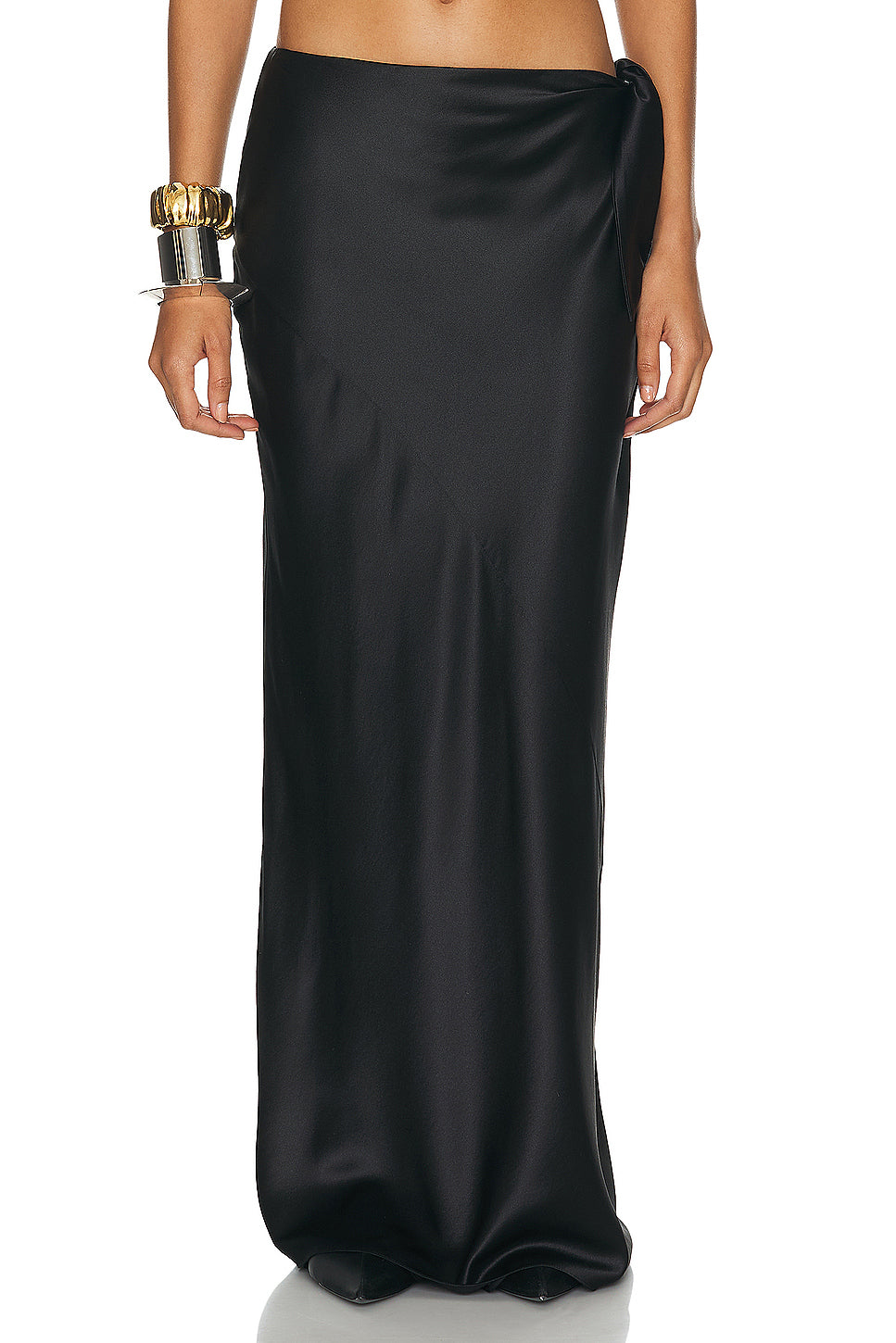 Satin Maxi Skirt