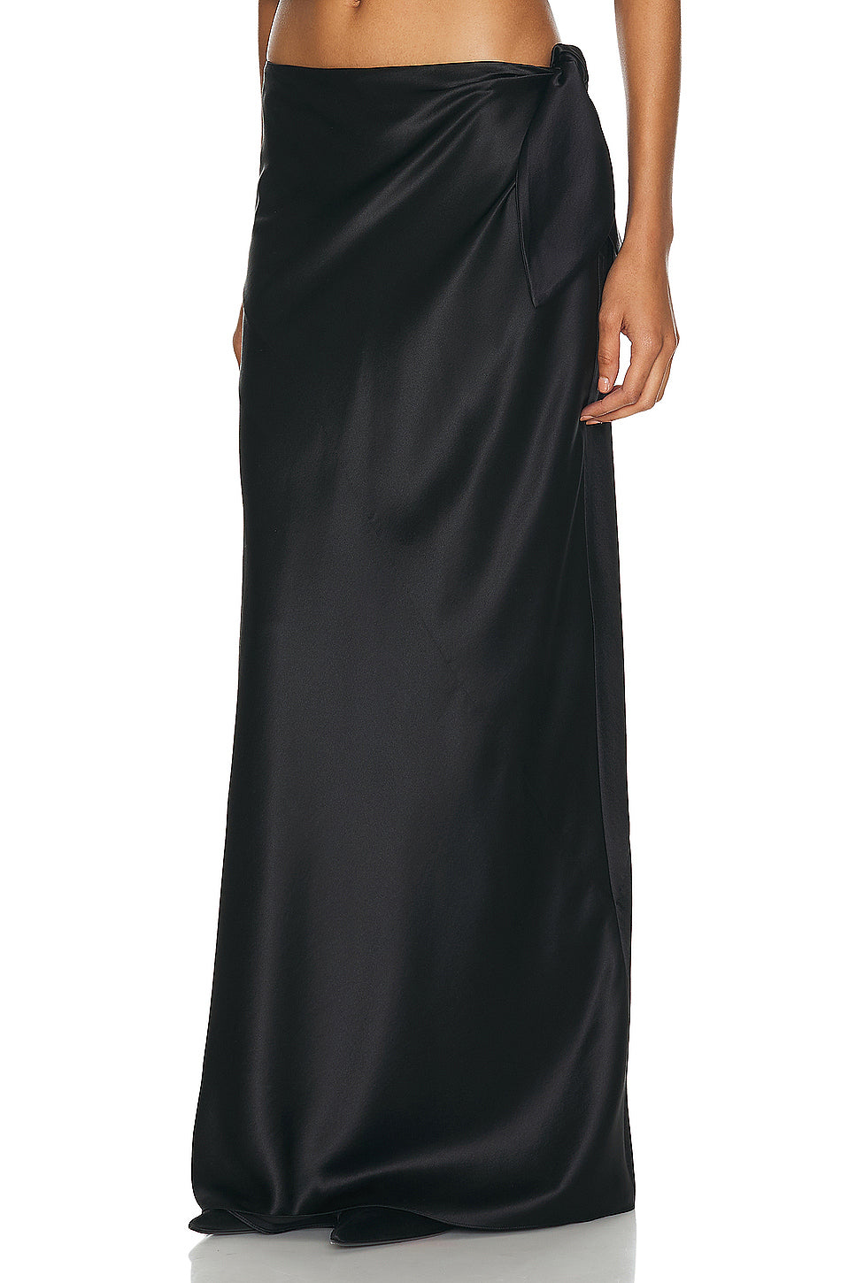 Satin Maxi Skirt