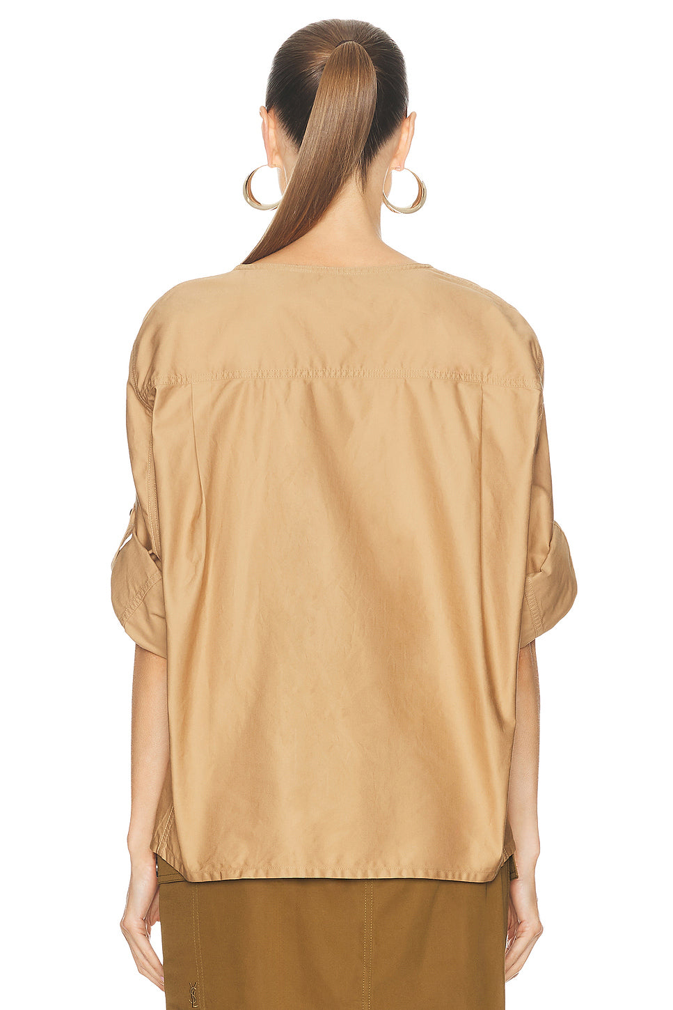 Convertible Sleeve Blouse