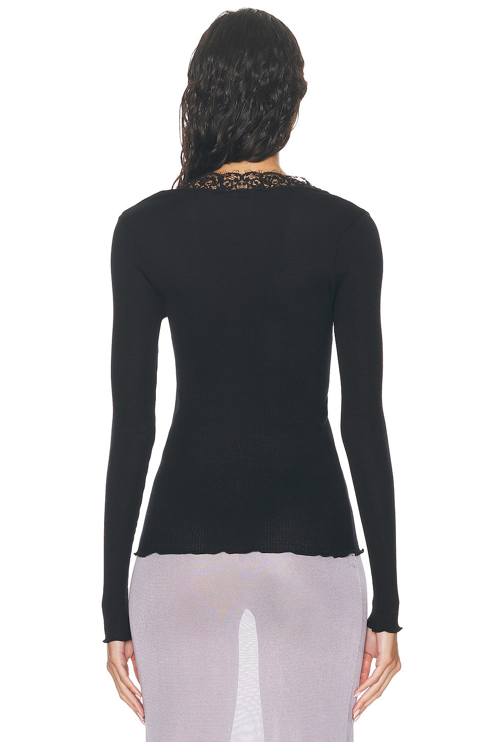 Scoop Neck Long Sleeve Top