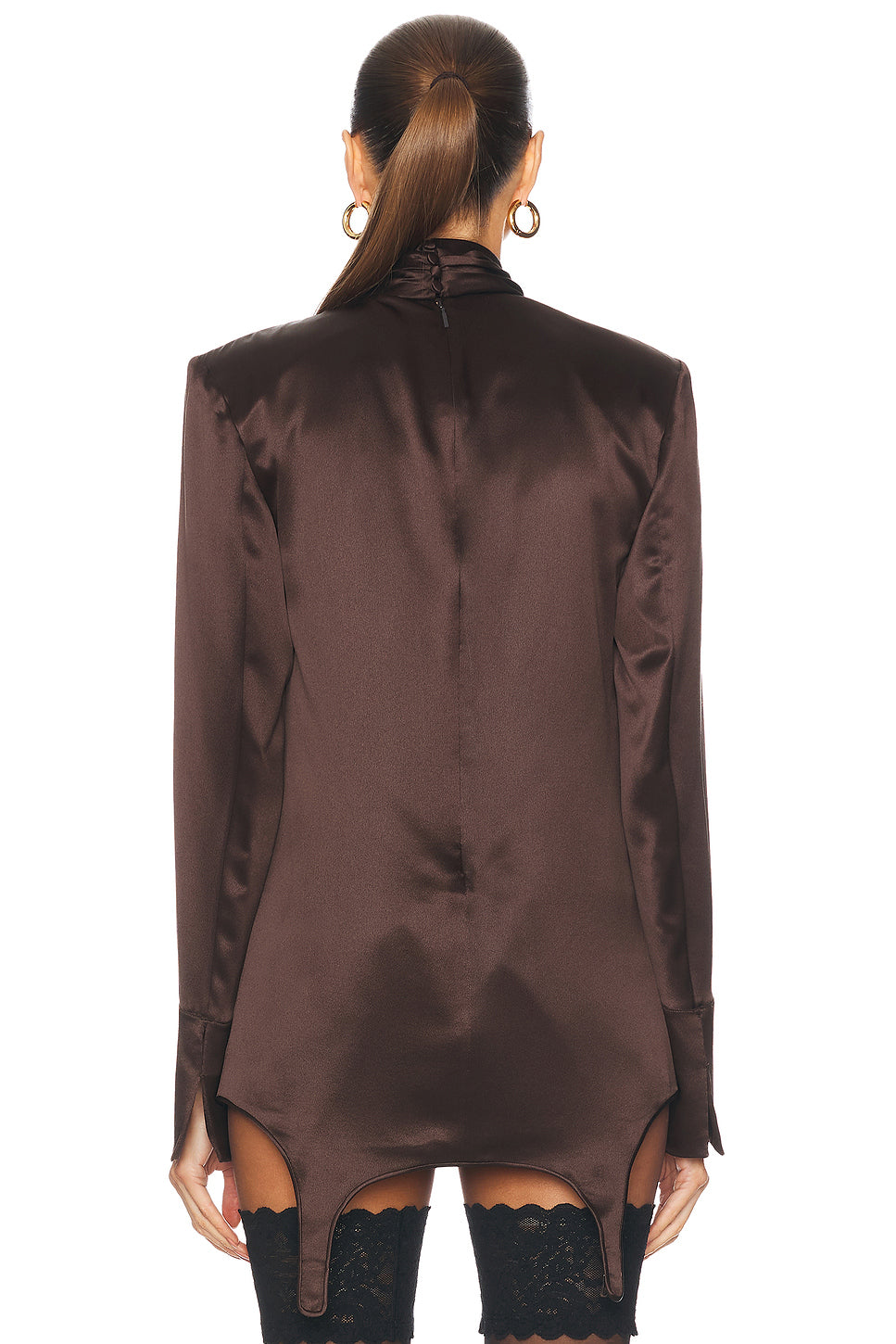 Mockneck Blouse