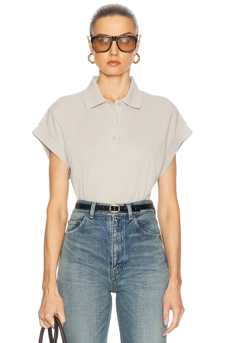 Short Sleeve Polo Top