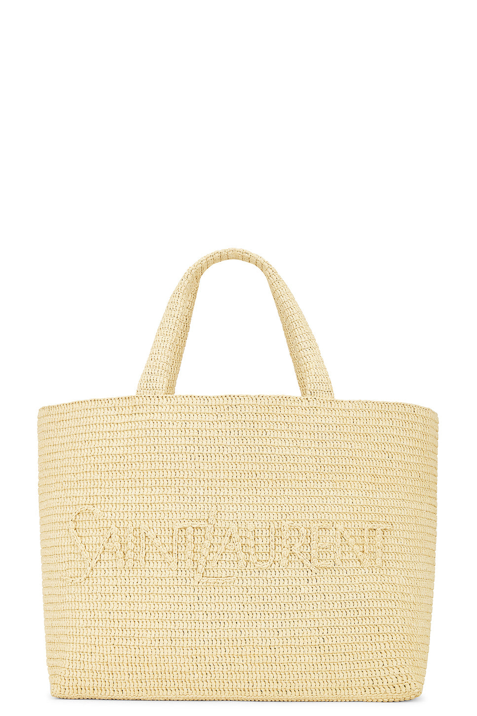 Supple Raffia Tote Bag