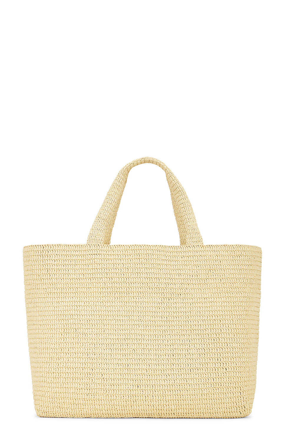 Supple Raffia Tote Bag