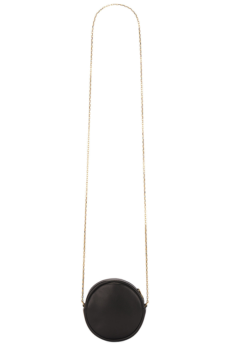 Round Zip Chain Bag