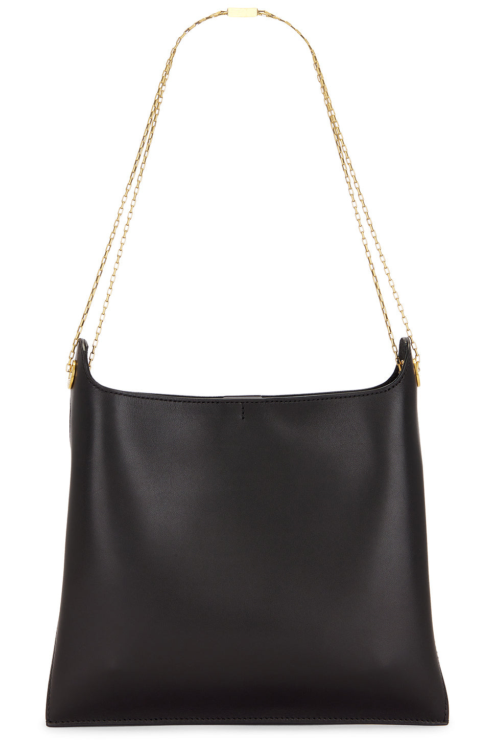 Flat Shoulder Bag On Chain