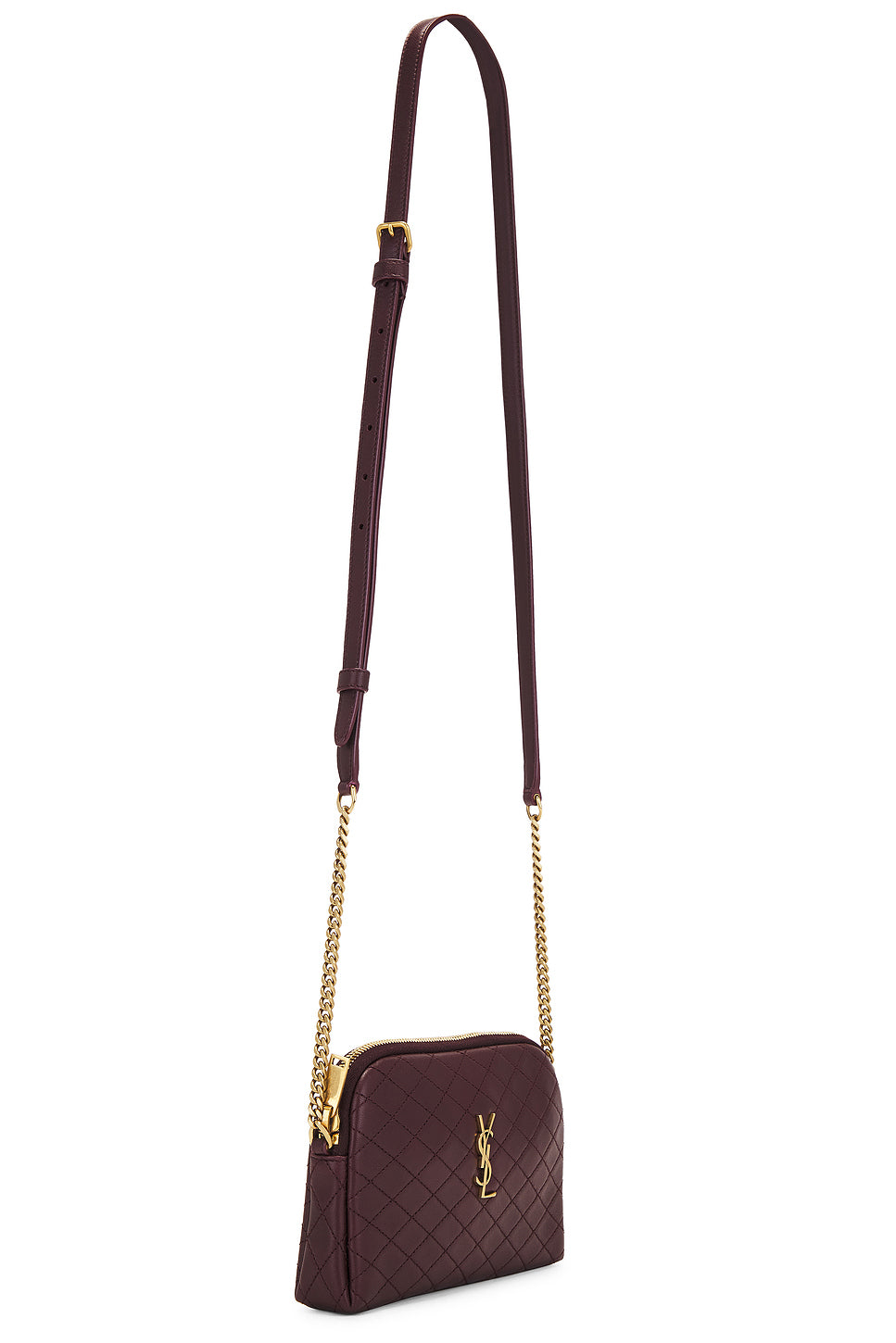 Zipped Pouch with Chain