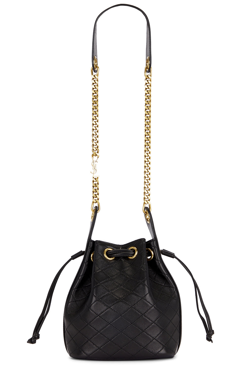 Small Cassandre Quilted Bucket Bag