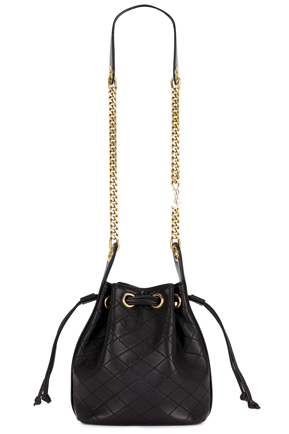 Small Cassandre Quilted Bucket Bag