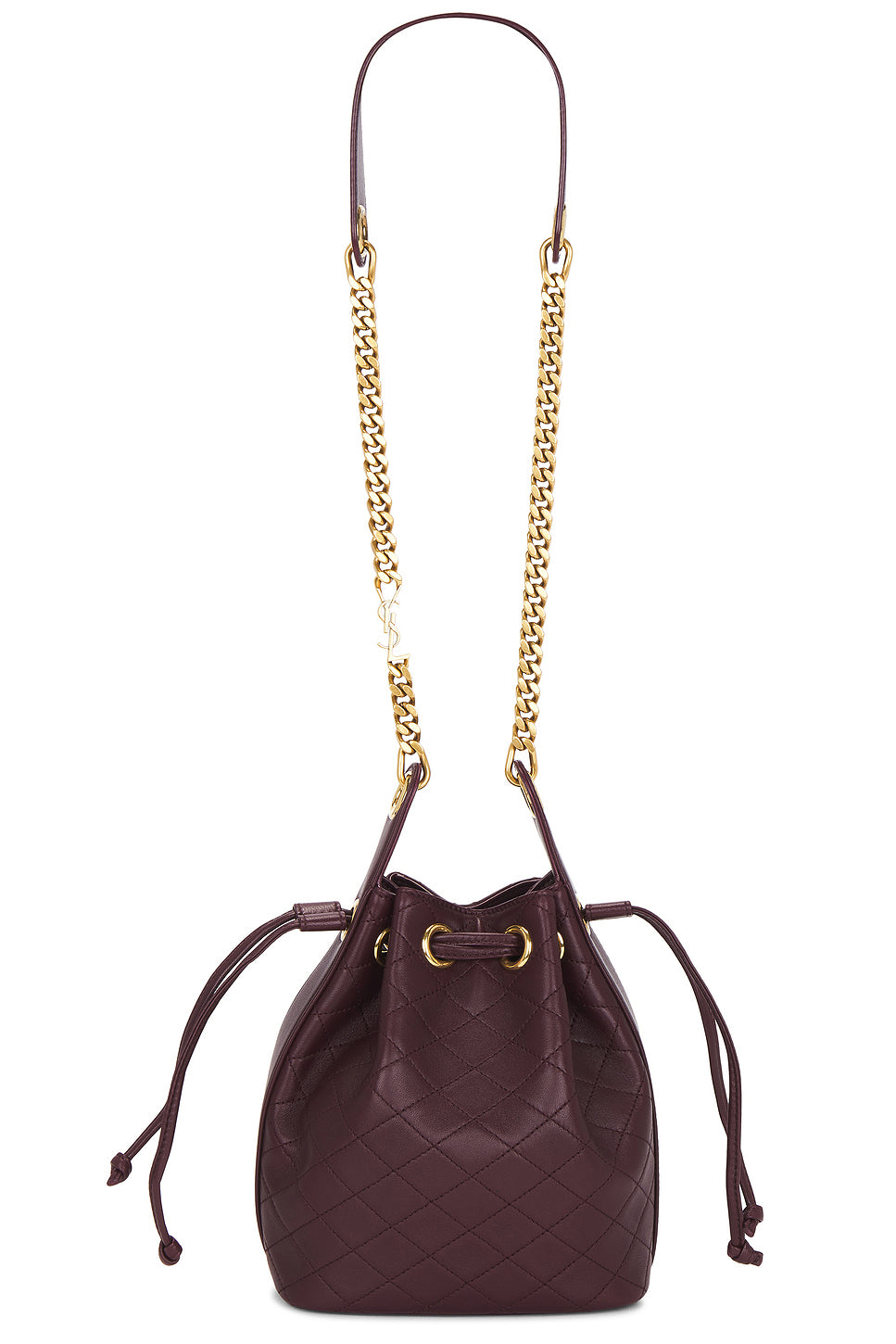 Small Cassandre Quilted Bucket Bag
