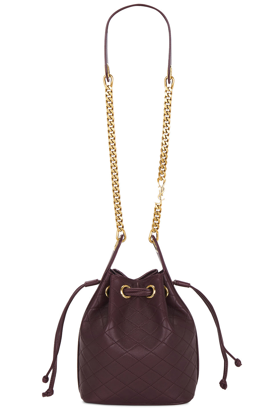 Small Cassandre Quilted Bucket Bag