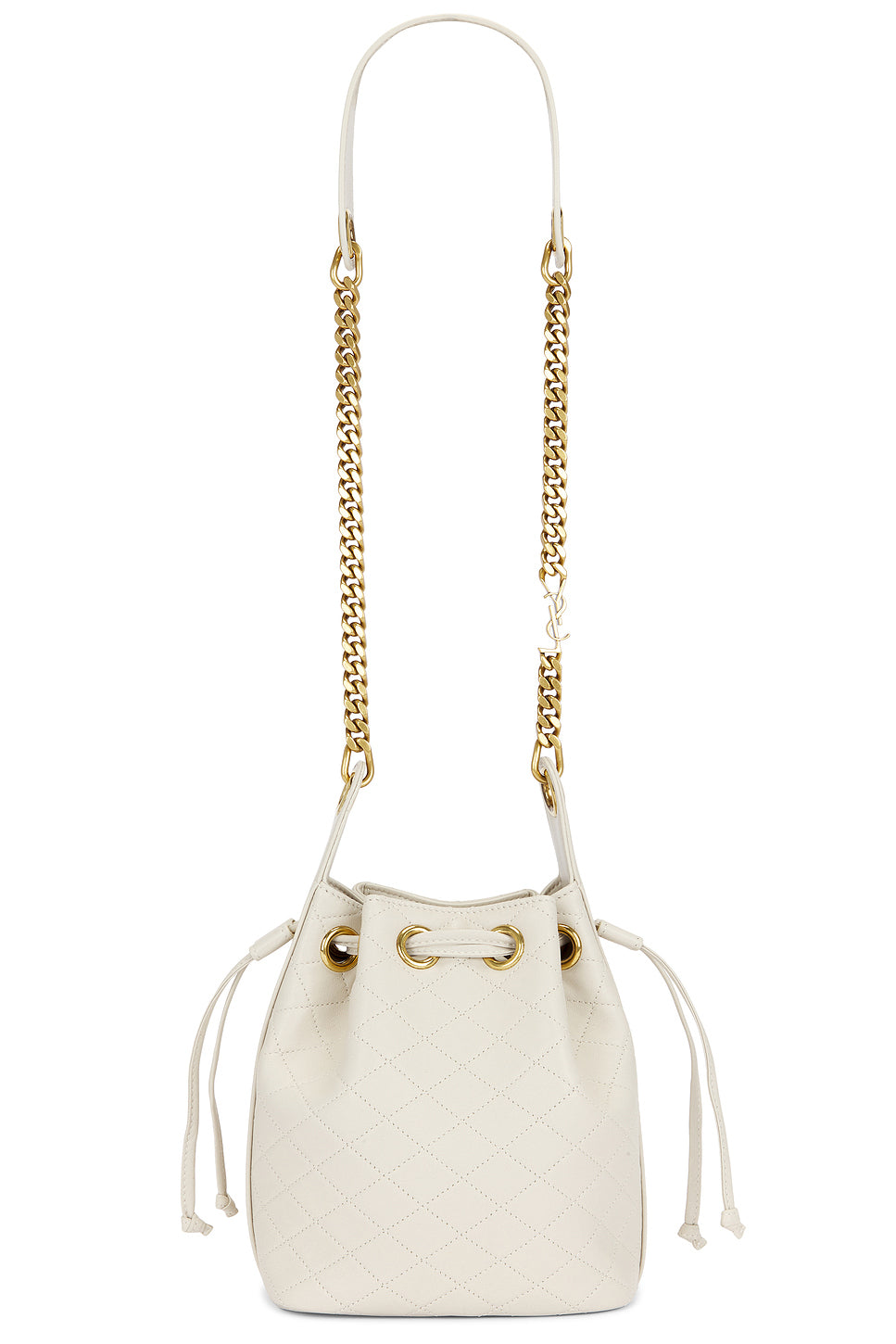 Small Cassandre Quilted Bucket Bag