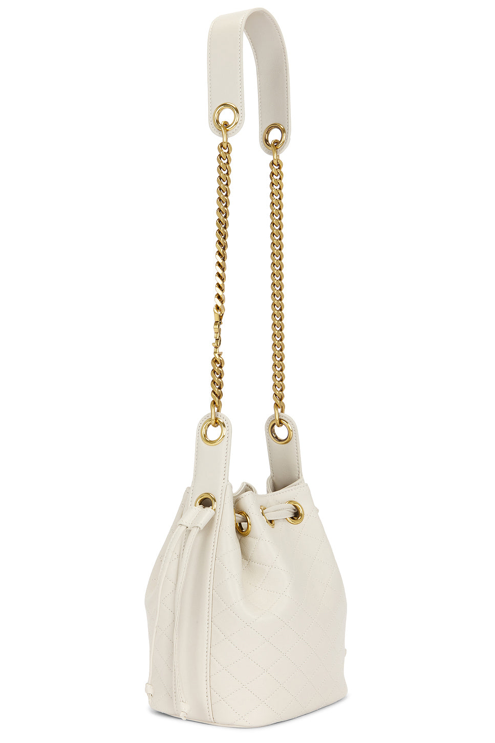 Small Cassandre Quilted Bucket Bag