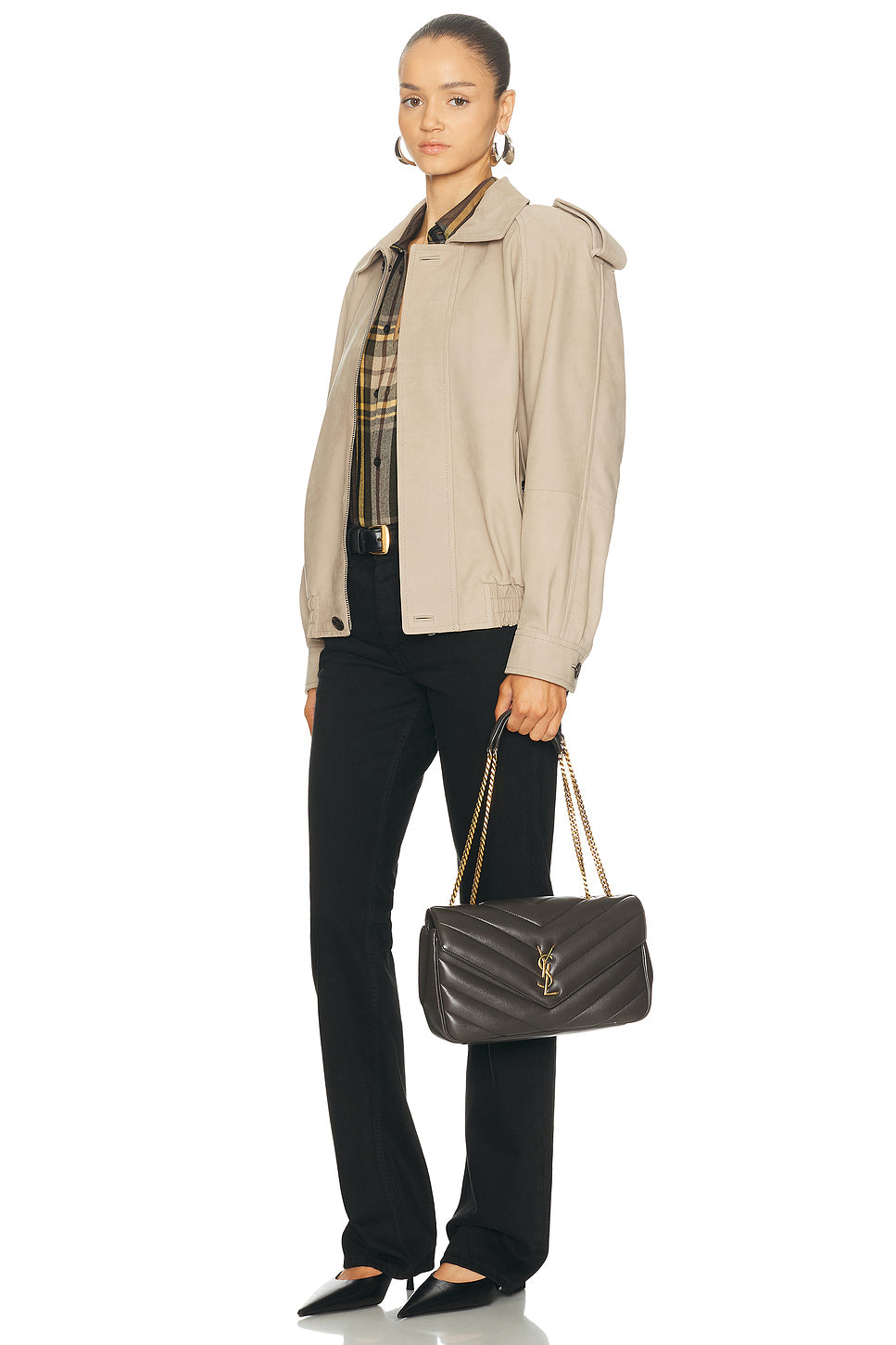 Medium Loulou Chain Bag