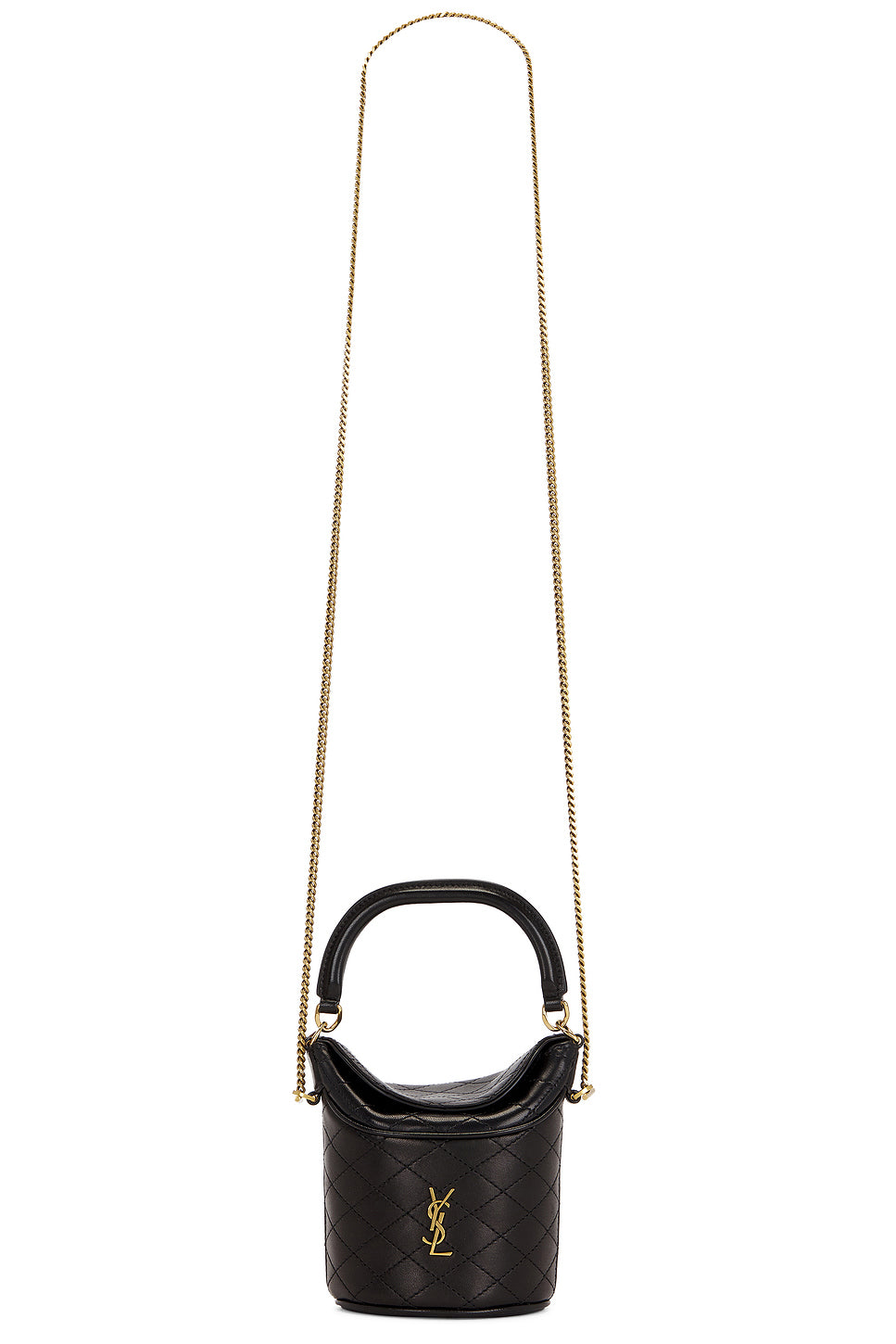 Mini Top Handle Bucket Bag