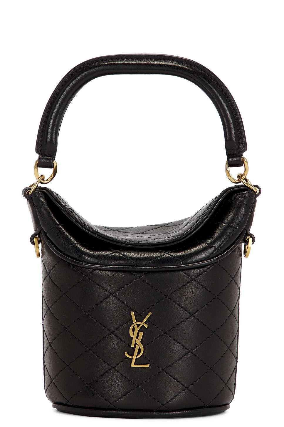 Mini Top Handle Bucket Bag