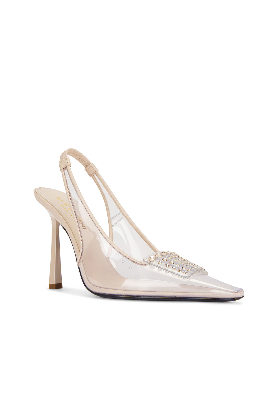 Stone Slingback Pump