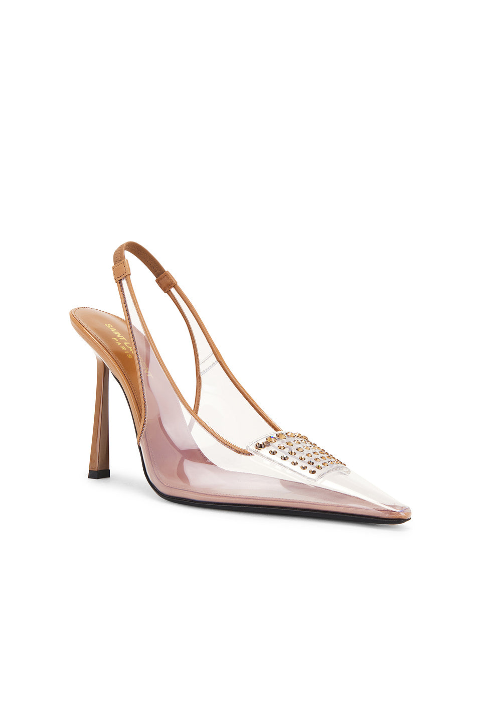 Stone Slingback Pump