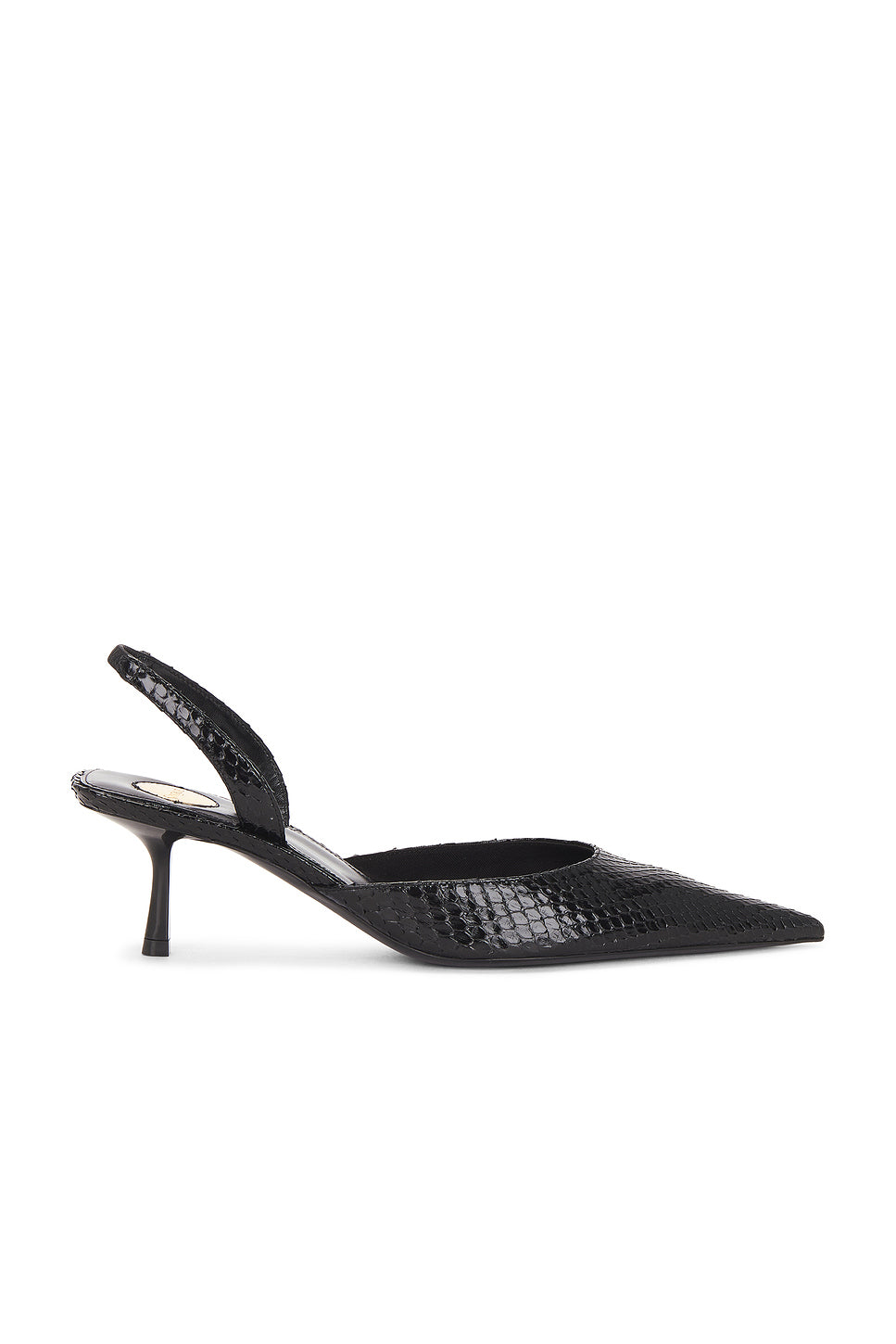Marida Python Slingback Pump
