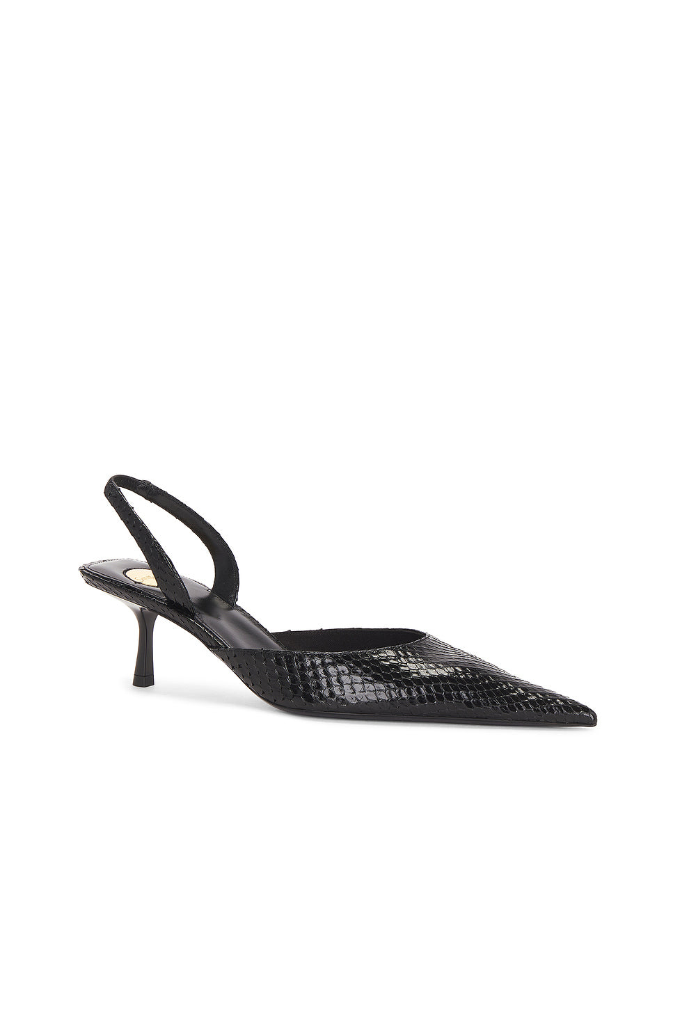 Marida Python Slingback Pump