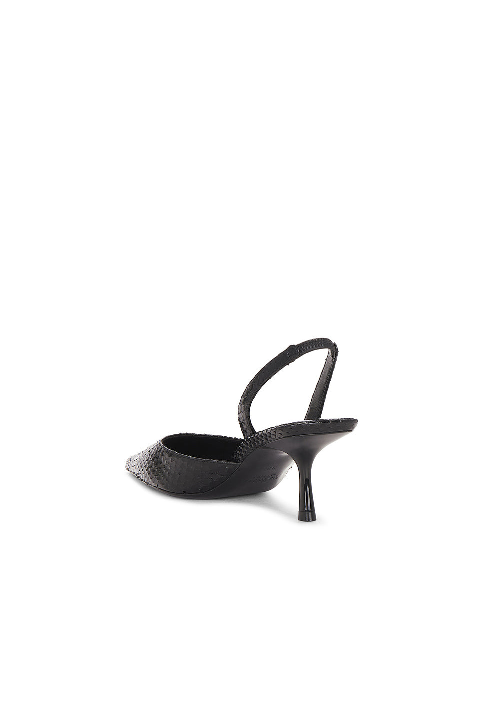 Marida Python Slingback Pump