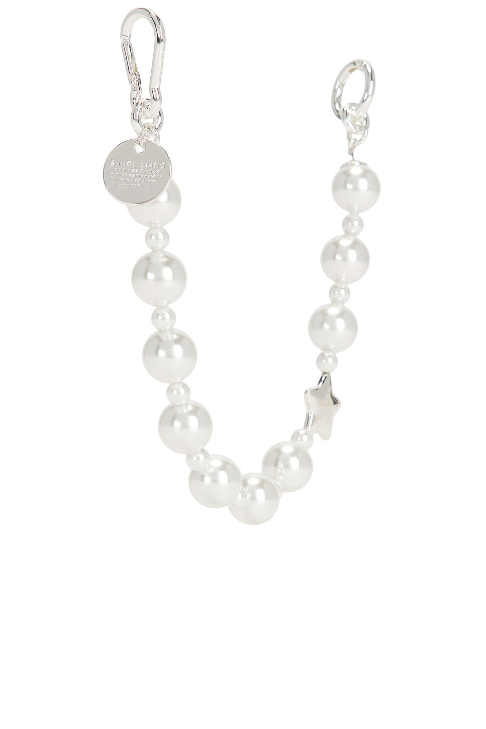 Pearl Key Charm