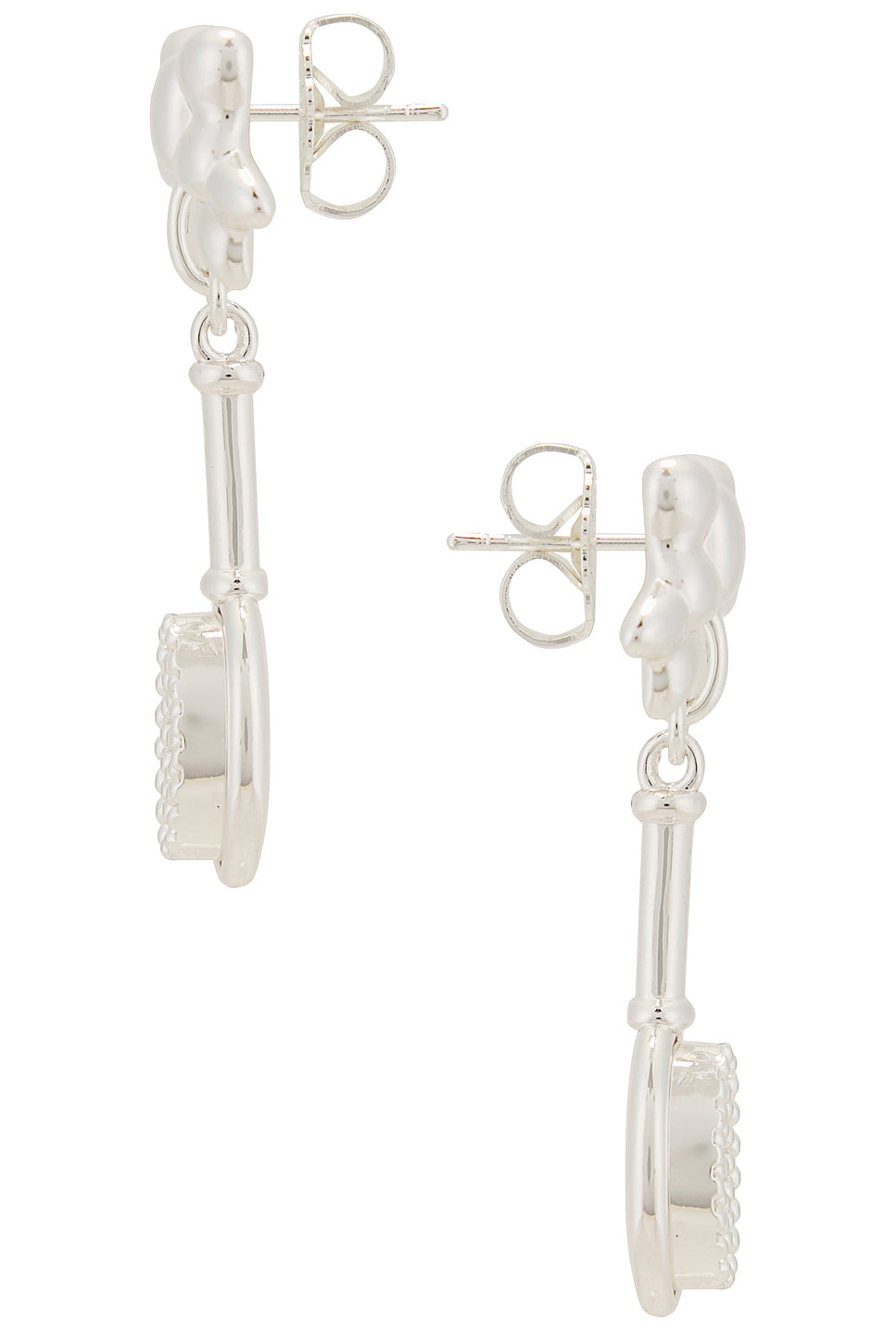 Hairbrush Earrings