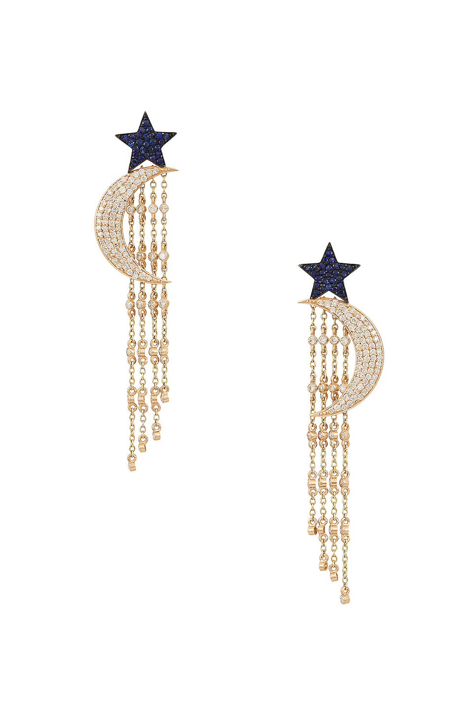 Star Moon Earring